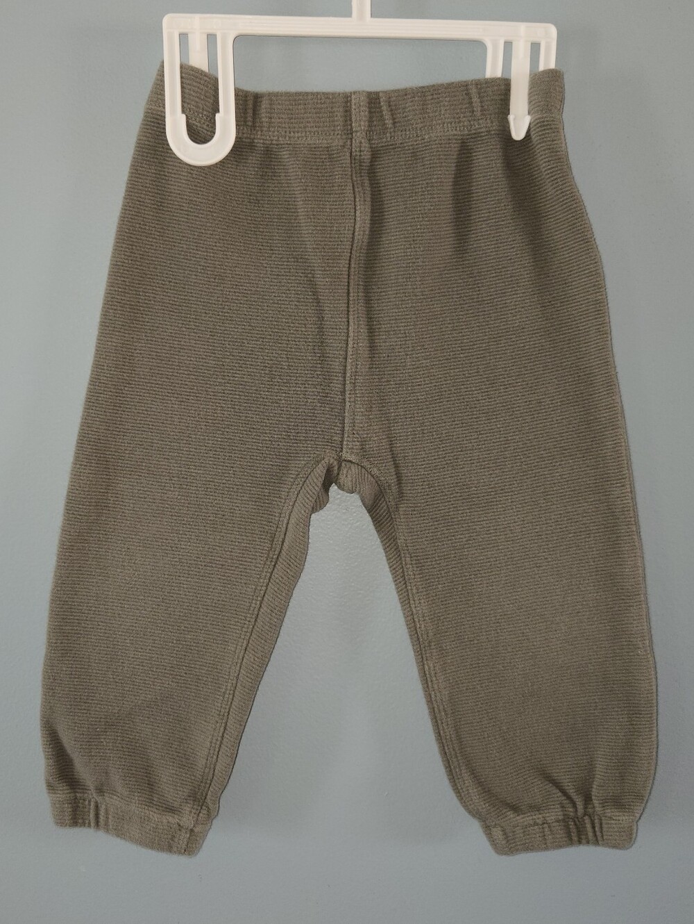 Knit Pull-On Bottoms - Olive Brown (18m)